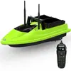 Barco de Cebo Fluorescente Inteligente para Pesca en Exteriores Transfronterizo Barco de Control Remoto de Alta Velocidad Barco Señuelo Eléctrico de Cebo para Peces Comercio Exterior Al por Mayor