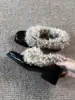 Versão Pele de Ovelha ~ Sapatos de Pele Retrô de Salto Grosso para Mulheres, Sapatos Slip-On de Couro Genuíno de Bico Quadrado, Sapatos Pequenos de Couro Quentes de Veludo de Inverno