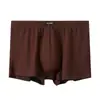 Exclusivo Transfronterizo Talla Grande de Cintura Alta Calzoncillo Bóxer para Hombre Algodón Puro Tiro Profundo Corte Holgado Tallas Extras Ropa Interior