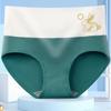 Ropa Interior Nueva de Talla Grande para Mujer Cintura Alta Algodón Puro Entrepierna Antibacteriana Ropa Interior para Mujer Sin Costuras Transpirable Levanta Glúteos Shorts Delgados Transpirables