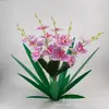 Adornos Metálicos de Agave de Hierro Transfronterizos Artesanías de Hierro Decoraciones para Plantas de Jardín al Aire Libre Césped Tulipanes