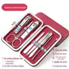 Cortador de Unhas Aço Carbono Afiado e Durável Tesoura de Unha Conjunto de Beleza Conjunto Completo de Cortadores de Unha Conjunto de Ferramentas para Manicure Ferramentas de Manicure