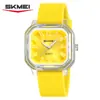 Reloj Time Beauty Estudiante Reloj de Cuarzo Simple Especial para Examen Silencioso Luminoso Reloj de Silicona para Hombre y Mujer Reloj Electrónico Impermeable