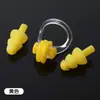 Conjunto de Clipe de Nariz e Tampões de Ouvido para Mergulho para Adultos e Crianças, Clipe de Nariz Anti-Engasgo de Silicone para Natação e Tampões de Ouvido, Fabricante à Prova d'Água Atacado