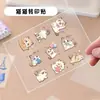 36 peças de adesivos de desenho animado de menina curandeira de gato energéticos, adesivos decorativos fofos para celular, adesivos de transferência DIY para copo de água