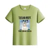 Europa y Estados Unidos verano caluroso color liso estampado de letras algodón manga corta camiseta ropa para niños ropa de media manga para niños ropa para clase padre-hijo ropa
