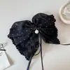 Pinza para el Cabello con Forma de Lazo de Mariposa, Dulce y Elegante, con un Toque de Lujo, Adecuada para Peinados Semirecogidos y Coletas, Accesorio para el Cabello para Mujeres