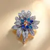 Nuevos Accesorios Cheongsam Estilo Clásico Broche de Zirconia Colorida para Mujer Sentido de Alta Gama Estilo Noble Corsage Pin Decorativo Regalo