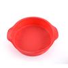 Em Estoque Formas Redondas para Bolo de 10 polegadas Mousse Chiffon Forma para Pão Silicone de Grau Alimentício Forma para Bolo Assadeira de Pizza