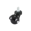 Ruedas Giratorias Universales de 1.5 pulgadas de Fábrica para Mobiliario y Equipos, Ruedas para Muebles Suaves y Resistentes al Desgaste