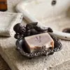 Plato para Jabón con Forma de Ángel Retro Creativo Simple de Hierro Fundido Hecho a Mano Adorno Decoración para Baño de Villa en Casa
