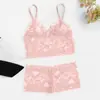 Roupa íntima sexy comércio exterior Europa e Estados Unidos sexy renda alça conjunto de três peças para cobrir o peito atacado uma geração de 1170