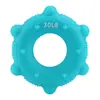Novo Anel de Silicone com Pegada Formato O Tamanho Ponto Elevado Ponto de Acupuntura Pressão Exercício de Mão Descompressão Equipamento de Lazer