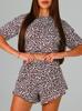 Pijama para Mujer Transfronterizo Ruso Popular Estampado de Leopardo