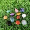 Grava de Cristal Natural Grano Grande Cristal Colorido Piedra Rodada Gema para Niños Piedra para Pecera Decorativa Piedra de Paisaje Desmagnetización