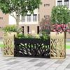 Jardineras Combinadas de Acero Inoxidable para Exterior para Divisiones de Calle Comercial, Estantes de Hierro para Flores para Oficinas de Ventas, Jardineras para Exterior