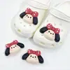Accesorios para Zapatos Croc para Niños Niños y Niñas Zapatos de Dibujos Animados Flores Lindos Accesorios Decorativos Hebillas de Zapato Estéreo Desmontables