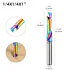 Fresa composta de aço de tungstênio de fio único em forma de O, fresa para marcenaria, fresa de rasgo em liga sólida, fresa de canal, máquina de aparar, máquina de gravação