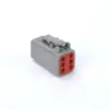 Conector Estanco para Automoción Dtm06-6S Enchufe de Acoplamiento Macho y Hembra Enchufe para Camión Pesado Excavadora