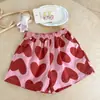 Ropa para Niños Ningli Pantalones Cortos para Bebés Niñas, Corte Holgado, Verano 2026, Pantalones de Cinco Puntos Finos con Estampado Completo para Niñas, Modernos