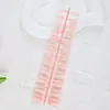 Puntas de uñas personalizadas, de longitud media, forma cuadrada, vendidas en tiras, al por mayor, sin capa superior UV, color sólido, uñas listas para usar, 24 piezas por paquete