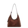 Bolsa de axila vintage da moda feminina 2024 outono e inverno nova bolsa de ombro de grande capacidade para trabalho, bolsa tote de alta qualidade