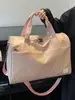 Bolsa de Viaje Portátil de Gran Capacidad para Hombres, Bolsa de Equipaje Impermeable para Distancias Cortas para Mujeres, Bolsa de Mano para Viajes y Viajes de Negocios que se Puede Enganchar a un Carrito
