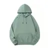 Nueva Sudadera Pesada con Capucha de 600g para Hombre y Mujer, Ropa de Abrigo para Otoño e Invierno, Holgada, de Manga Larga, Color Sólido, Sudadera con Capucha