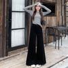 Jeans Skinny Holgados Retro Cintura Alta Combinan con Todo Pantalones Mop 2025 Viajero Pantalones Elásticos de Pierna Ancha para Mujer Forma de Pera