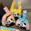 Bolsa de Punto de Panda Personalizable con Logo, Bolsa para Regalo de Cumpleaños Infantil, Chaleco de Punto de Mano al por Mayor