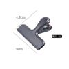 Clip Sellador Clip en Forma de T Clip de Cola Larga Clip para Documentos Clip Sellador Clip Sellador de Cocina para Almacenamiento de Alimentos Grado Alimenticio
