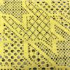 Tecido Renda Jacquard de Malha Vazada Tecido para Camiseta de Primavera e Verão Camisa Fresca com Proteção Solar Roupa Íntima Sexy Material para Calçados