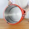 Balde Térmico de Aço Inoxidável Grande Capacidade Balde para Sopa Balde para Chá de Leite Caixa de Transporte Refrigerada para Manter Fresco Balde Panela para Ferver Água