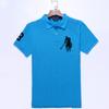 Ropa Polo para Hombre con Gran Logo de Caballo Bordado, Camiseta de Manga Corta, Polo de Manga Media para Golf para Hombre, Corte Holgado