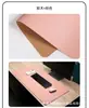 Alfombrilla de Corcho de Doble Cara para Ratón Pad de Escritorio de Cuero Pu Pad para Teclado Pad para Escritorio de Computadora Pad de Corcho de Cuero Pvc