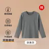 Roupa térmica infantil, blusas térmicas para meninos, blusas térmicas de algodão puro para meninas, outono e inverno, novas blusas quentes e leves
