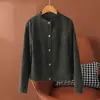 Chaqueta de Cuero para Mujer Haining 2026 Primavera y Otoño Nueva Moda Estilo Coreano Corta Holgada Chaqueta Abrigo de Cuero Gamuza para Motocicleta