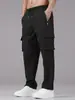 Pantalones Casuales Deportivos y de Fitness de Verano para Hombre Amazon, Pantalones Cargo Rectos Versátiles de Moda