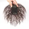 Postizo para Mujer para Cubrir Canas, Extensiones de Cabello Naturales y Sin Costuras, Permanente de Maíz, Cabello Corto Rizado Voluminoso