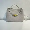 Bolsa de Tecido Bolsa de Camurça Couro Bovino Fosco Grande Capacidade para o Dia a Dia Versátil Portátil de Ombro Axila Transversal Bolsa Tote para Mulheres