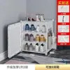 Zapatero de Balcón, Resistente al Sol e Impermeable, Zapatero Pequeño Multicapa Que No Ocupa Espacio, Adecuado para Uso Doméstico, Uso en Exteriores Fuera de la Puerta y a Prueba de Lluvia