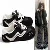 Nuevos Zapatos de Entrenamiento Alemanes Lindos con Punta Redonda y Diseño Color-Block, Cordones Dobles, Suela Suave, Hacen que los Pies Parezcan Más Pequeños, Zapatos Casuales para Niñas Jóvenes
