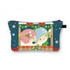 Nueva Bolsa de Cosméticos Navideña Sanrio Kolomi Merlot Moda Estudiante Linda Bolsa de Almacenamiento de Dibujos Animados
