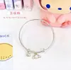 Pulseira Sanrio Desenho Animado Pulseira Kulomi Melhor Amigo de Casal Pulseira de Sino Ins Cinnamomum Dog Joia Pequeno Presente