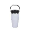 Taza de hielo para coche de acero inoxidable 304 transfronteriza, portátil para exteriores, gran capacidad, portátil al vacío, con pajilla, taza de agua aislante