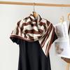 Pañuelo de seda de 90*90cm pañuelo cuadrado grande pañuelo de seda twill para damas pañuelo estampado de cebra nuevo pañuelo para la cabeza al por mayor