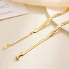 Pulseira de aço titânio simples da moda pulseira versátil diy pulseira feminina alto padrão banho de ouro 18k pulseira de aço inoxidável atacado