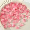 Vidrio Checo Flor de Cerezo Estilo Vintage Accesorios de Joyería Cuentas de Flores Hecho a Mano DIY Pasador Pulsera Hanfu Materiales de Cuentas Sueltas