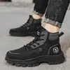 Botas Martin para hombre, nueva colección otoño/invierno 2026, con suela gruesa, antideslizantes, resistentes al desgaste, forradas de felpa y extra gruesas para el calor, modelo KS8809-1M
