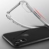 Capa para celular Samsung S23Ultra S22 transparente com quatro cantos anti-queda NOTE20 capa macia TPU com airbag tudo incluído